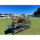 Tagwood BBQ Double Argentine Santa Maria Wood Fire & Charcoal Grill | BBQ24SS - OPEN FIRE COOKING -