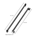 Panels & Handles Only- ZLINE 60 in. Refrigerator Panels in Black Stainless Steel for a 60 in. Built-in Refrigerator (RPBIV-BS-60) - MyBBQDirect