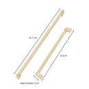 ZLINE 30 in. Autograph Edition Built-in Refrigerator Handle with Accents for RBIV-30