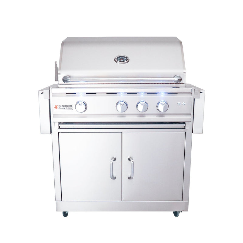 30" Cutlass Pro Freestanding Grill - RON30A CK