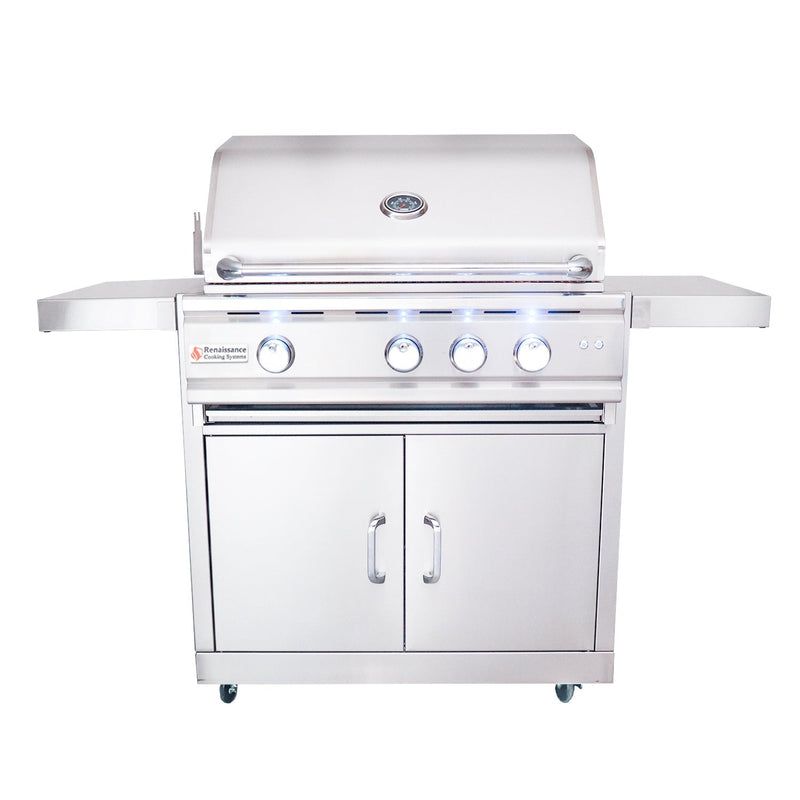 30" Cutlass Pro Freestanding Grill - RON30A CK