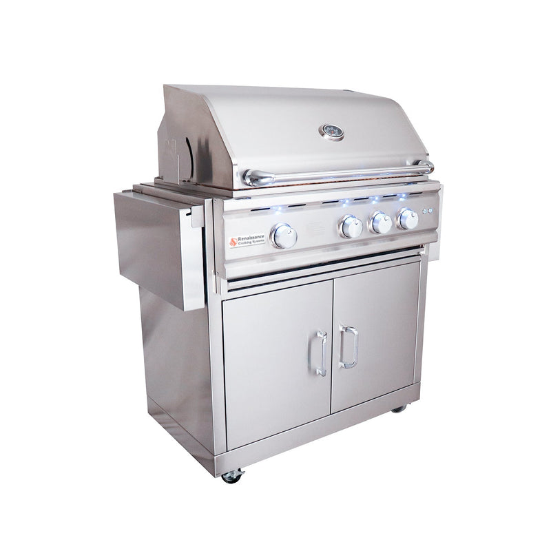 30" Cutlass Pro Freestanding Grill - RON30A CK