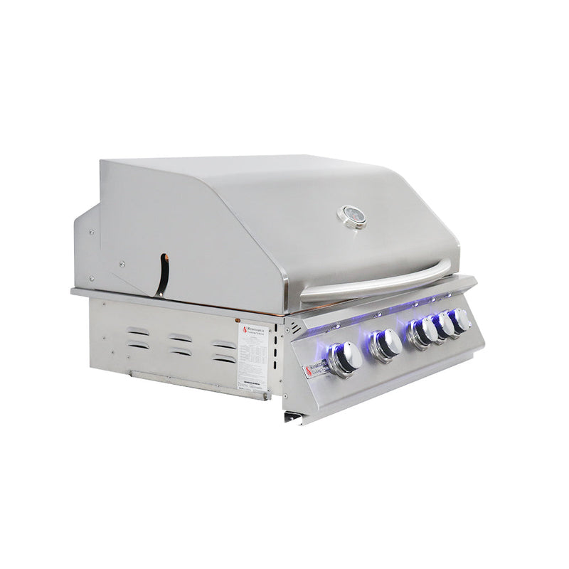 32" Premier Built-In Grill w/ LED Lights - RJC32AL