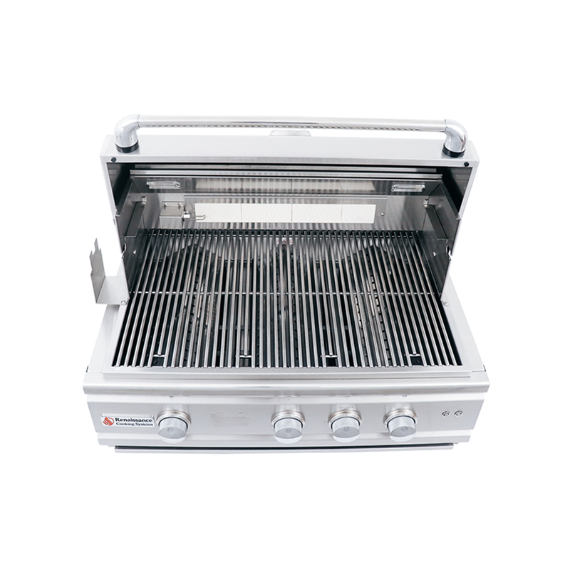 30" Cutlass Pro Built-In Grill W/ Window - RON30AW