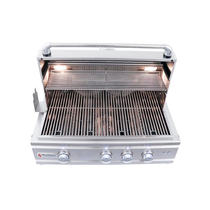 30" Cutlass Pro Built-In Grill W/ Window - RON30AW