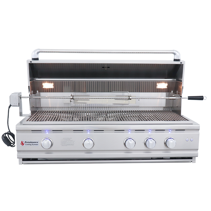 42" Cutlass Pro Built-In Grill w/ Window - RON42AW