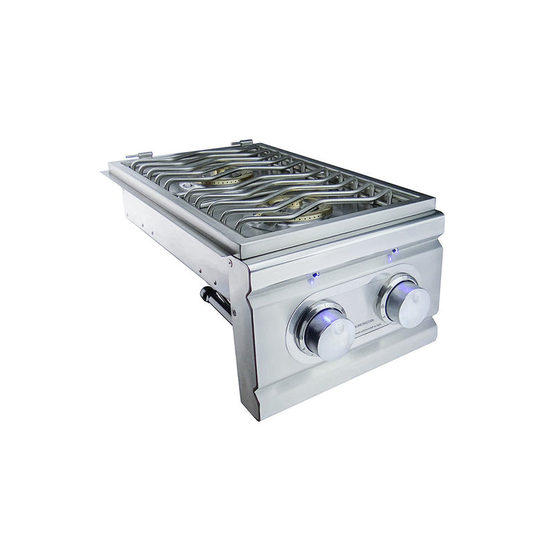 Cutlass Pro Double Side Burner - RDB1EL