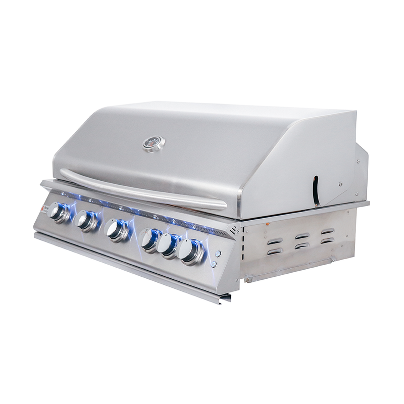 40" Premier Built-In Grill w/ LED Lights - RJC40AL