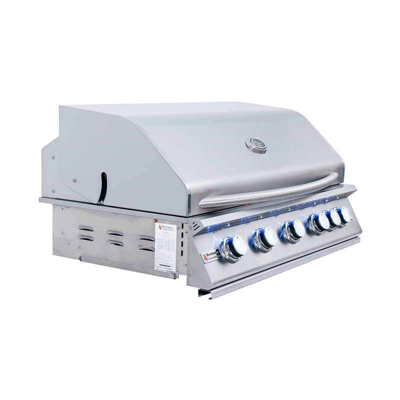 40" Premier Built-In Grill w/ LED Lights - RJC40AL