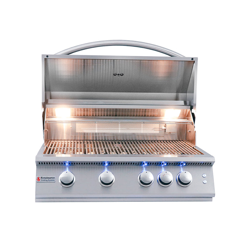 32" Premier "L" Freestanding Grill - RJC32AL CK