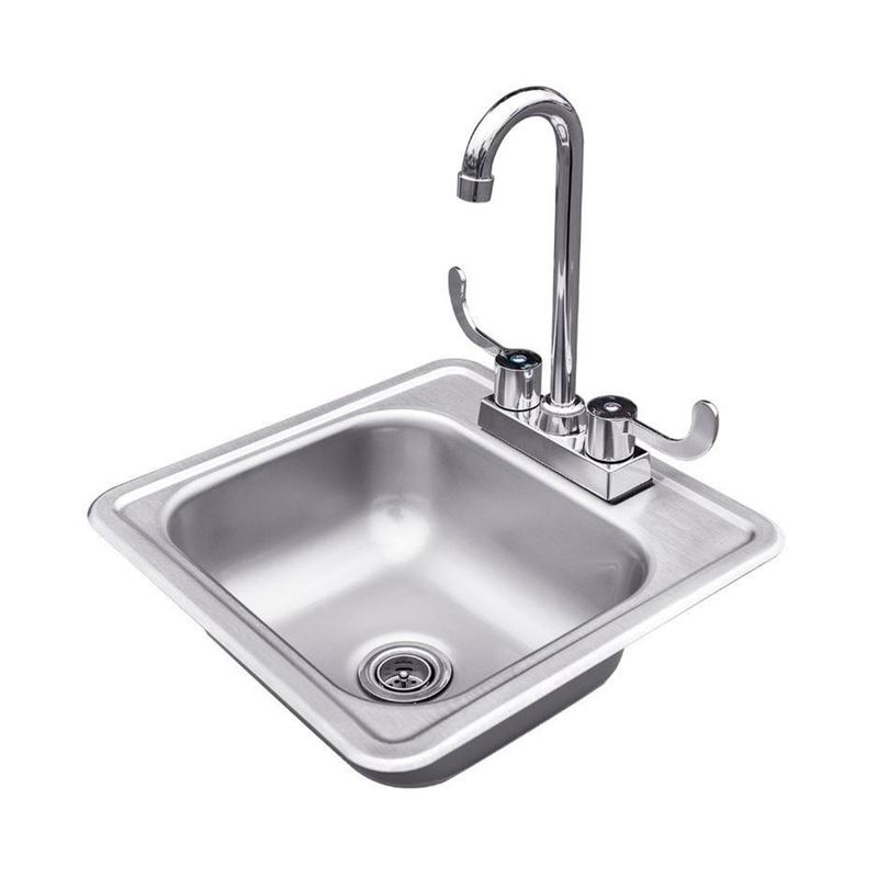 Stainless Sink & Faucet - RSNK1