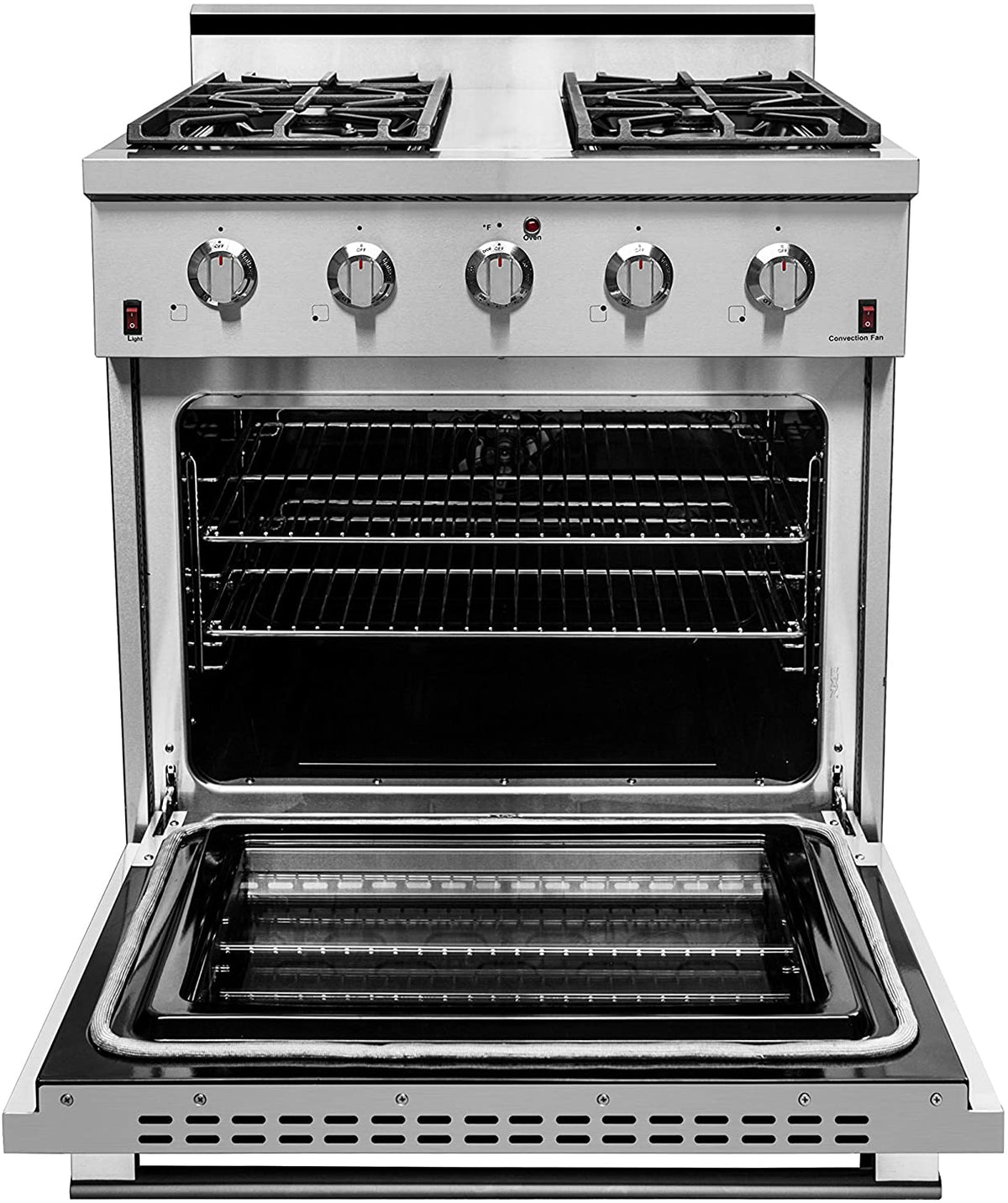 NXR 30 in. Natural Gas Range and Under Cabinet Range Hood Package, SC3055RHBD - MyBBQDirect