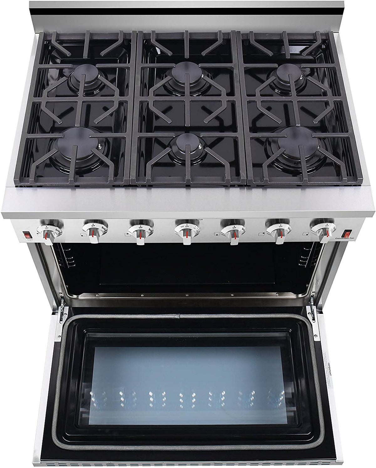 NXR 36 in. Natural Gas Range and Under Cabinet Range Hood Package, SC3611EHBD - MyBBQDirect