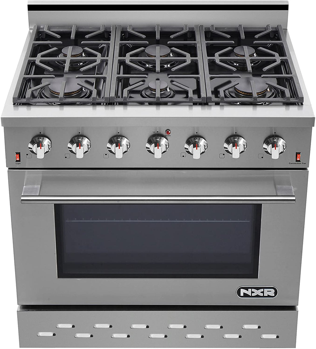 NXR 36 in. Natural Gas Range and Under Cabinet Range Hood Package, SC3611EHBD - MyBBQDirect