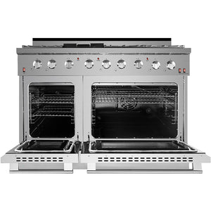 NXR 48 in. Propane Gas Range and Under Cabinet Range Hood Package, SC4811LPEHBD - MyBBQDirect