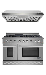 NXR 48 in. Natural Gas Range and Under Cabinet Range Hood Package, SC4811EHBD - MyBBQDirect