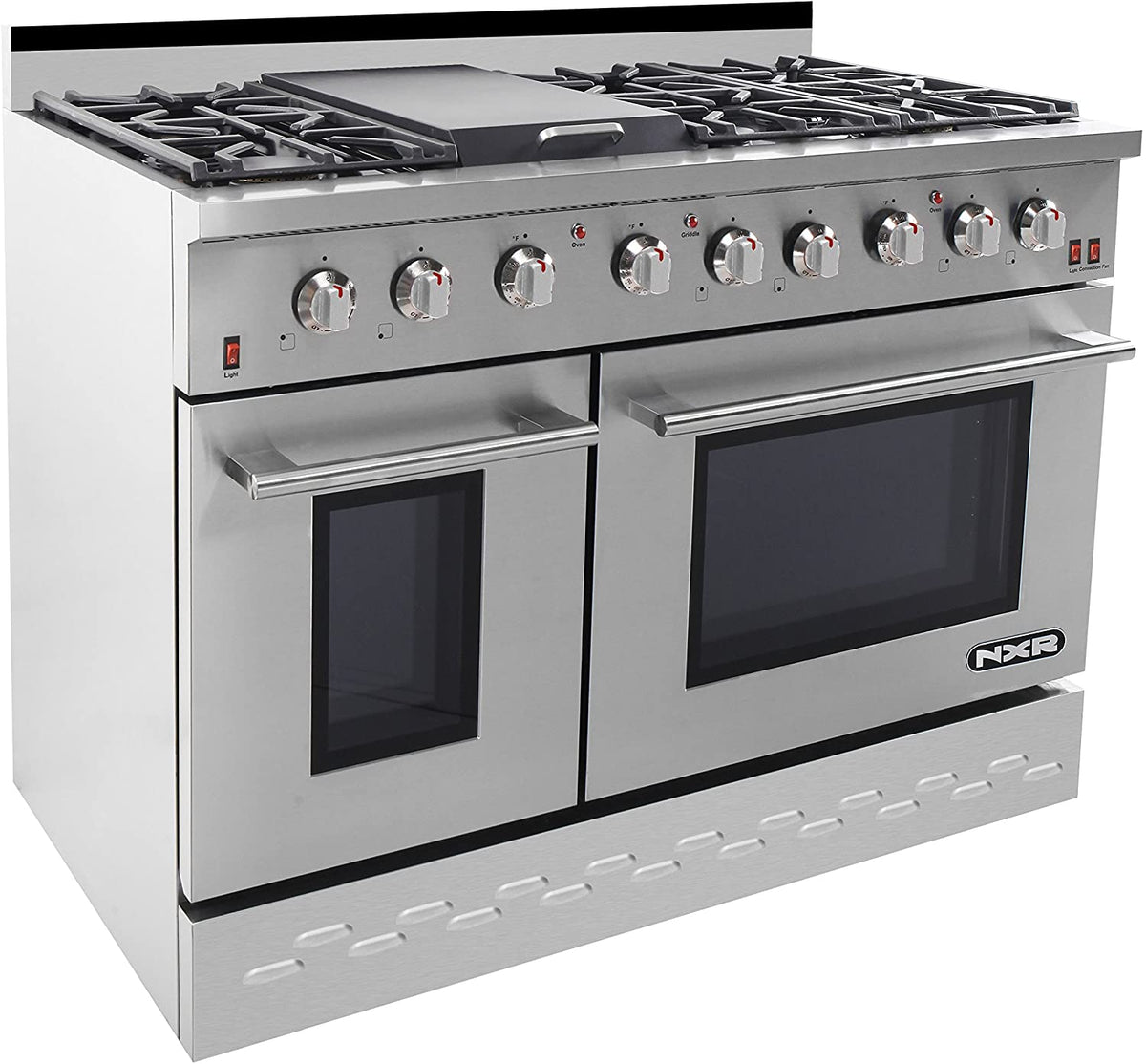 NXR 48 in. Natural Gas Range and Under Cabinet Range Hood Package, SC4811EHBD - MyBBQDirect