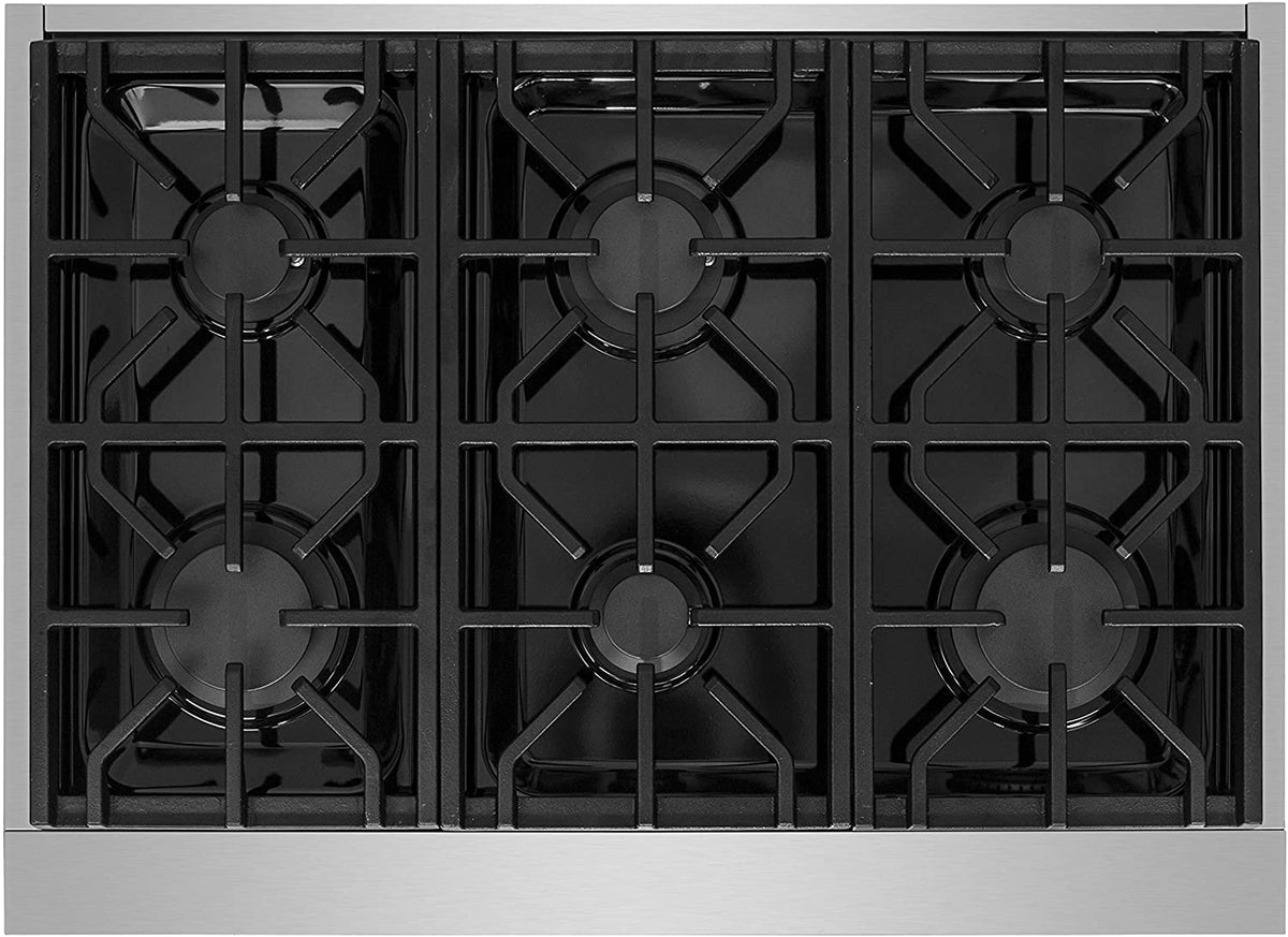 NXR 36" Pro-Style Natural Gas Cooktop, Stainless Steel SCT3611 - MyBBQDirect