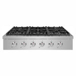 NXR 36" Pro-Style Natural Gas Cooktop, Stainless Steel SCT3611 - MyBBQDirect