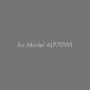 ZLINE 2-12  in. Short Chimney Pieces for 7 ft. to 8 ft. Ceilings (SK-ALP70WL) - MyBBQDirect