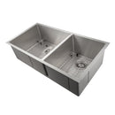 ZLINE 36 in. Chamonix Undermount Double Bowl Kitchen Sink with Bottom Grid (SR60D-36) - MyBBQDirect