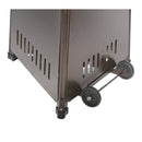 RADtec 93" Pyramid Flame Propane Patio Heater - Antique Bronze Finish