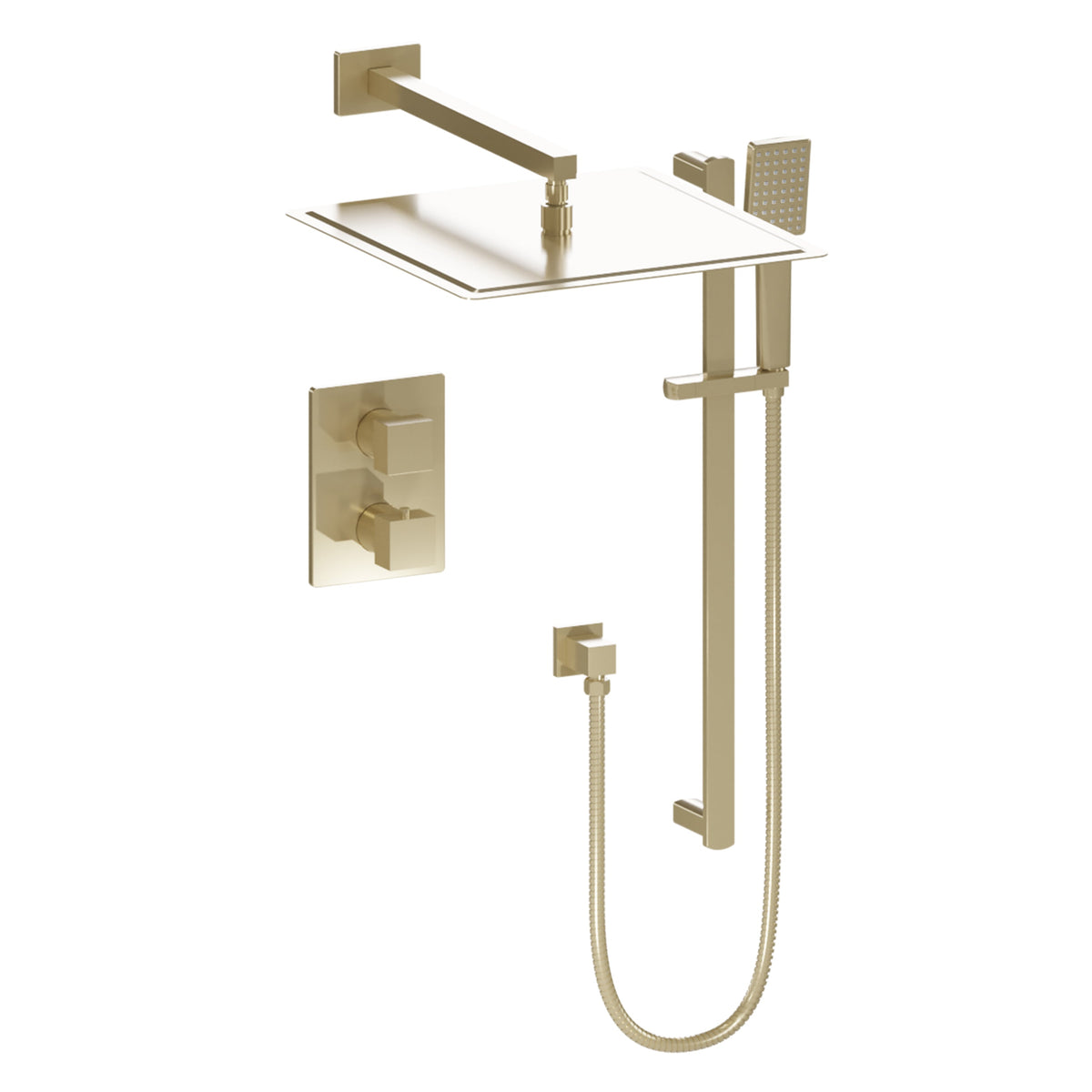 ZLINE Crystal Bay Thermostatic Shower System with color options (CBY-SHS-T2) - MyBBQDirect