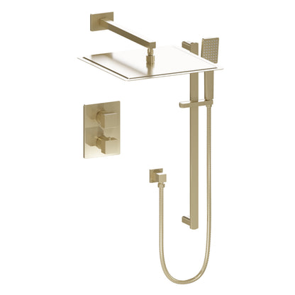 ZLINE Crystal Bay Thermostatic Shower System with color options (CBY-SHS-T2) - MyBBQDirect