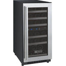Allavino 15" Wide FlexCount II Tru-Vino 30 Bottle Dual Zone Stainless Steel Right Hinge Wine Refrigerator (VSWR30-2SR20) - PrimeFair
