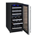 Allavino 15" Wide FlexCount II Tru-Vino 30 Bottle Dual Zone Stainless Steel Right Hinge Wine Refrigerator (VSWR30-2SR20) - PrimeFair