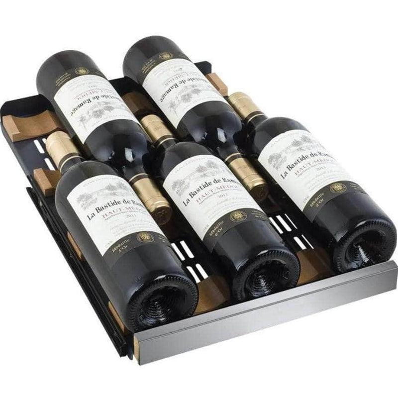 Allavino 15" Wide FlexCount II Tru-Vino 30 Bottle Dual Zone Stainless Steel Right Hinge Wine Refrigerator (VSWR30-2SR20) - PrimeFair