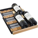 Allavino 15" Wide FlexCount II Tru-Vino 30 Bottle Single Zone Black Wine Refrigerator (VSWR30-1BR20) - PrimeFair