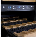 Allavino 15" Wide FlexCount II Tru-Vino 30 Bottle Single Zone Black Wine Refrigerator (VSWR30-1BR20) - PrimeFair