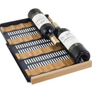 Allavino 15" Wide FlexCount II Tru-Vino 30 Bottle Single Zone Black Wine Refrigerator (VSWR30-1BR20) - PrimeFair