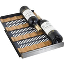 Allavino 15" Wide FlexCount II Tru-Vino 30 Bottle Single Zone Stainless Steel Left Hinge Wine Refrigerator (VSWR30-1SL20) - PrimeFair