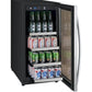 Allavino 15" Wide FlexCount II Tru-Vino Stainless Steel Left Hinge Beverage Center (VSBC15-SL20) - PrimeFair