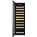 Allavino 24" Wide FlexCount Classic II Tru-Vino 174 Bottle Single Zone Stainless Steel Left Hinge Wine Refrigerator (YHWR174-1SL20) - PrimeFair