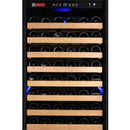 Allavino 24" Wide FlexCount Classic II Tru-Vino 174 Bottle Single Zone Stainless Steel Left Hinge Wine Refrigerator (YHWR174-1SL20) - PrimeFair