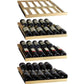 Allavino 24" Wide FlexCount Classic II Tru-Vino 174 Bottle Single Zone Stainless Steel Left Hinge Wine Refrigerator (YHWR174-1SL20) - PrimeFair