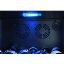 Allavino 24" Wide FlexCount Classic II Tru-Vino 174 Bottle Single Zone Stainless Steel Left Hinge Wine Refrigerator (YHWR174-1SL20) - PrimeFair