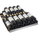 Allavino 24" Wide FlexCount II Tru-Vino 121 Bottle Dual Zone Stainless Steel Left Hinge Wine Refrigerator (VSWR121-2SL20) - PrimeFair