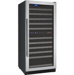 Allavino 24" Wide FlexCount II Tru-Vino 121 Bottle Dual Zone Stainless Steel Right Hinge Wine Refrigerator (VSWR121-2SR20) - PrimeFair