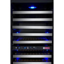 Allavino 24" Wide FlexCount II Tru-Vino 121 Bottle Dual Zone Stainless Steel Right Hinge Wine Refrigerator (VSWR121-2SR20) - PrimeFair