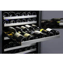 Allavino 24" Wide FlexCount II Tru-Vino 121 Bottle Dual Zone Stainless Steel Right Hinge Wine Refrigerator (VSWR121-2SR20) - PrimeFair