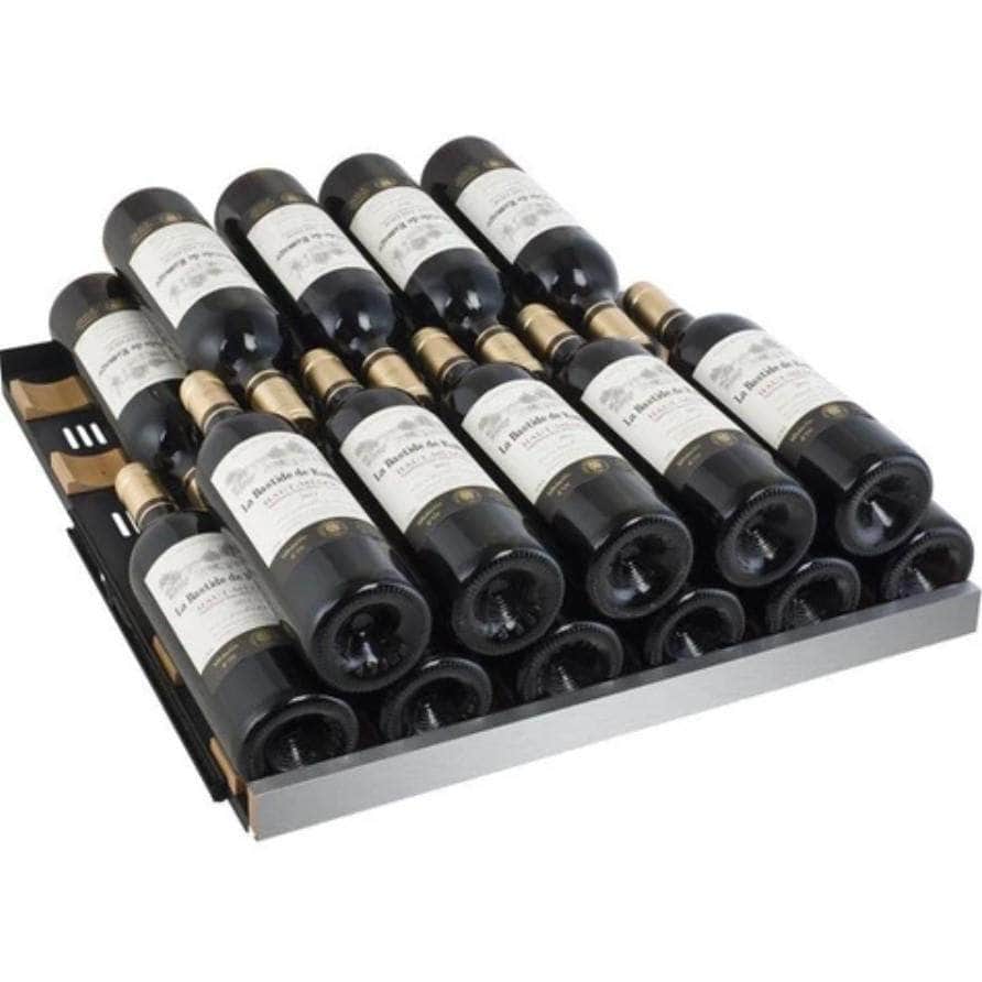 Allavino 24" Wide FlexCount II Tru-Vino 121 Bottle Dual Zone Stainless Steel Right Hinge Wine Refrigerator (VSWR121-2SR20) - PrimeFair