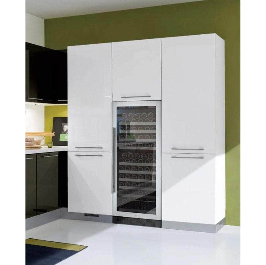 Allavino 24" Wide FlexCount II Tru-Vino 128 Bottle Single Zone Stainless Steel Right Hinge Wine Refrigerator (VSWR128-1SR20) - PrimeFair