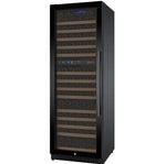 Allavino 24" Wide FlexCount II Tru-Vino 172 Bottle Dual Zone Black Left Hinge Wine Refrigerator (VSWR172-2BL20) - PrimeFair