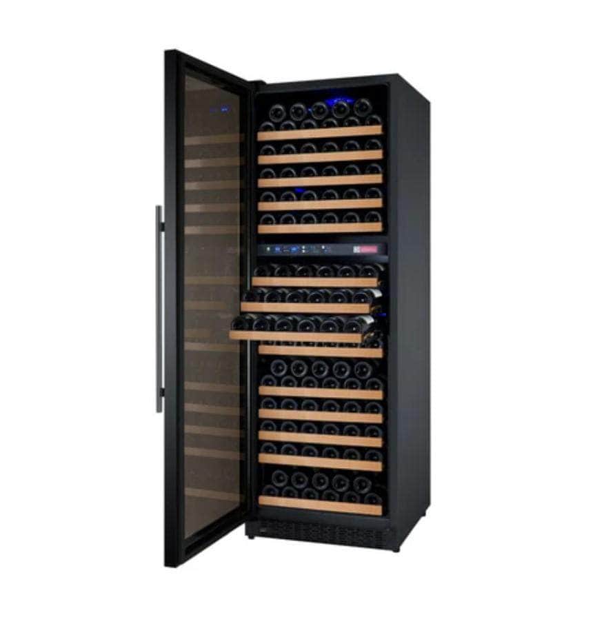 Allavino 24" Wide FlexCount II Tru-Vino 172 Bottle Dual Zone Black Left Hinge Wine Refrigerator (VSWR172-2BL20) - PrimeFair