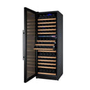Allavino 24" Wide FlexCount II Tru-Vino 172 Bottle Dual Zone Black Left Hinge Wine Refrigerator (VSWR172-2BL20) - PrimeFair