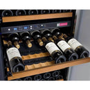 Allavino 24" Wide FlexCount II Tru-Vino 172 Bottle Dual Zone Black Left Hinge Wine Refrigerator (VSWR172-2BL20) - PrimeFair